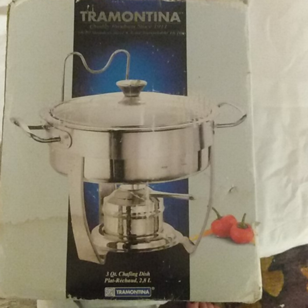 Tramontina 3 piece chaffing dish
